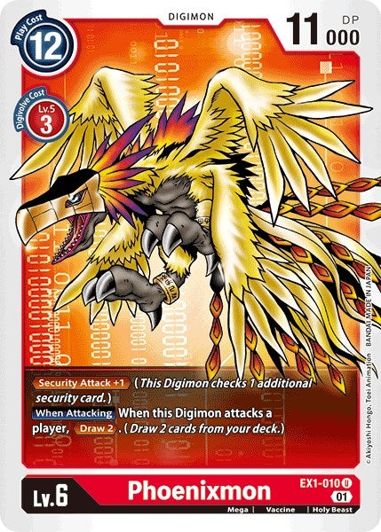 Phoenixmon (1010) [EX01] - Digimon Card Game Single