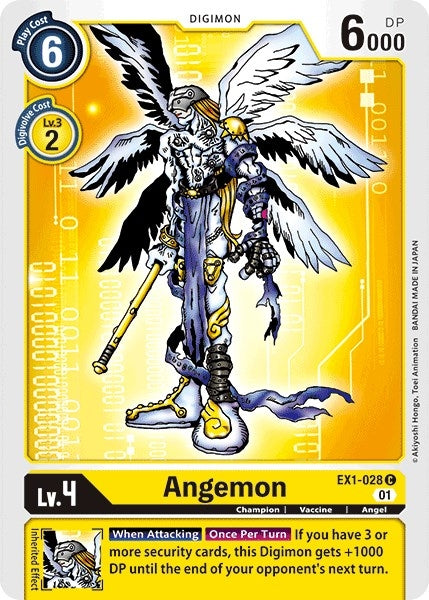 Angemon (1028) [EX01] - Digimon Card Game Single