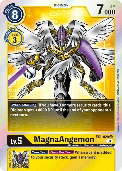 MagnaAngemon (1029) [EX01] - Digimon Card Game Single