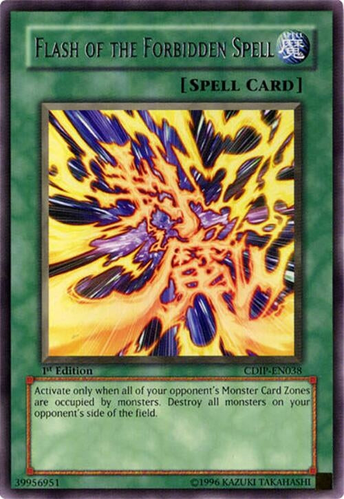 Flash of the Forbidden Spell (38) - YuGiOh Single