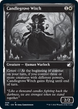 Candlegrove Witch (8) [DBL] - MTG Single