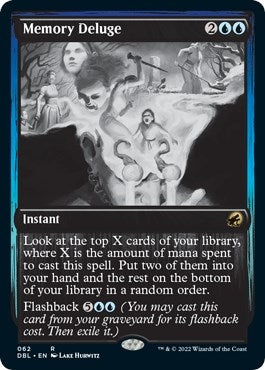 Memory Deluge (62) [DBL] - MTG Single