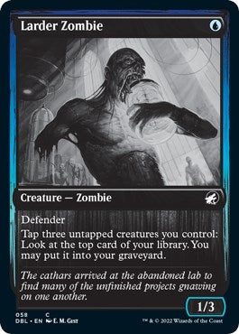 Larder Zombie (58) [DBL] - MTG Single