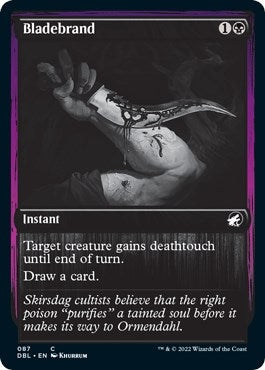 Bladebrand (87) [DBL] - MTG Single