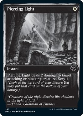 Piercing Light (297) [DBL] - MTG Single