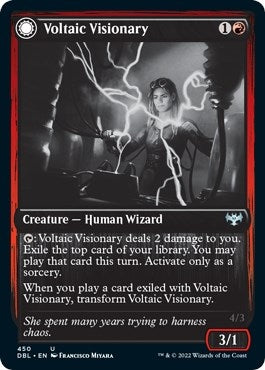 Voltaic Visionary (450) [DBL] - MTG Single