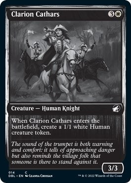 Clarion Cathars (14) [DBL] - MTG Single