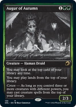 Augur of Autumn (168) [DBL] - MTG Single