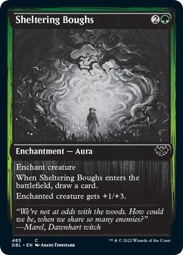 Sheltering Boughs (485) [DBL] - MTG Single