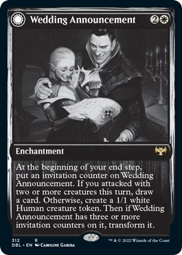 Wedding Announcement (312) [DBL] - MTG Single