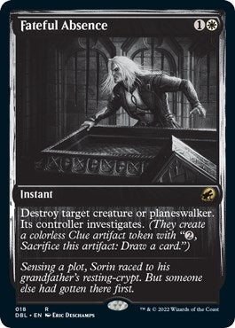 Fateful Absence (18) [DBL] - MTG Single