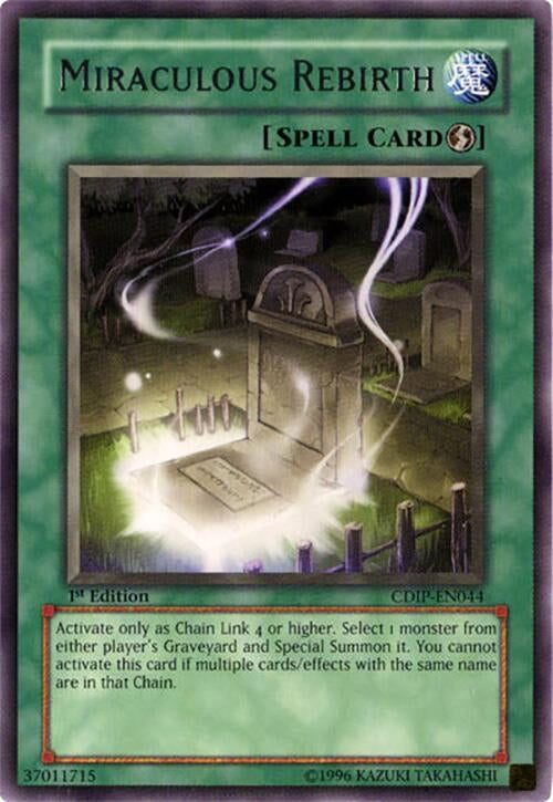 Miraculous Rebirth (44) - YuGiOh Single