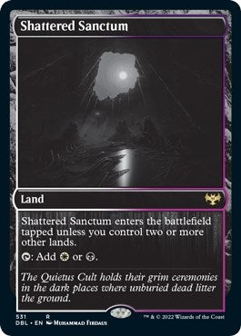 Shattered Sanctum (531) [DBL] - MTG Single