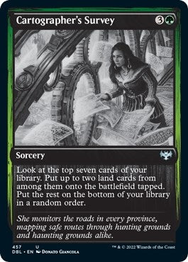 Cartographer’s Survey (457) [DBL] - MTG Single