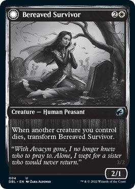 Bereaved Survivor (4) [DBL] - MTG Single
