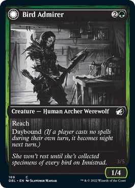 Bird Admirer (169) [DBL] - MTG Single