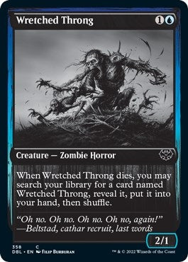 Wretched Throng (358) [DBL] - MTG Single