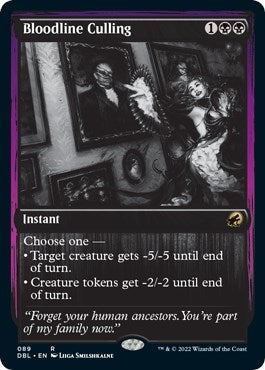 Bloodline Culling (89) [DBL] - MTG Single