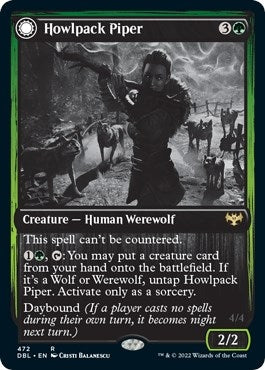 Howlpack Piper (472) [DBL] - MTG Single