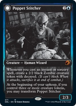 Poppet Stitcher (71) [DBL] - MTG Single