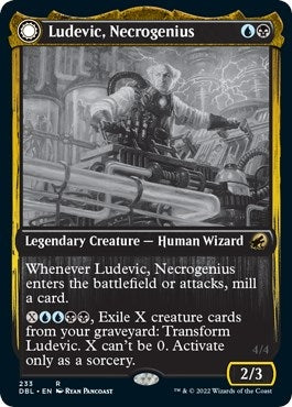 Ludevic Necrogenius (233) [DBL] - MTG Single