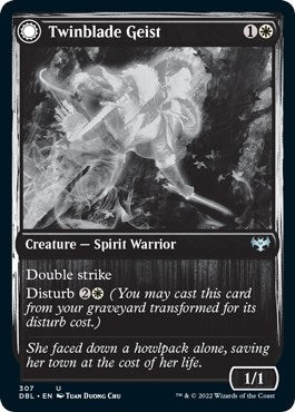 Twinblade Geist (307) [DBL] - MTG Single