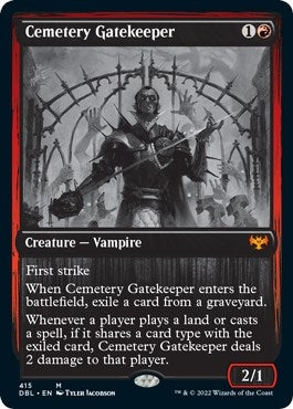 Cemetery Gatekeeper (415) [DBL] - MTG Single