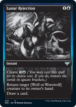 Lunar Rejection (334) [DBL] - MTG Single