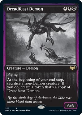 Dreadfeast Demon (375) [DBL] - MTG Single