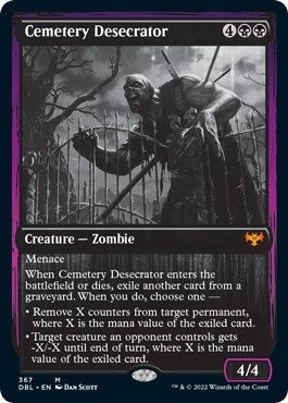 Cemetery Desecrator (367) [DBL] - MTG Single