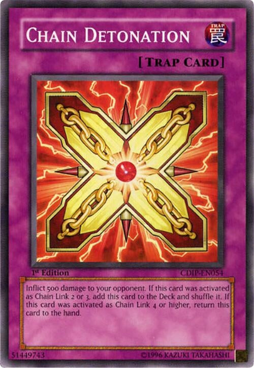 Chain Detonation (54) - YuGiOh Single