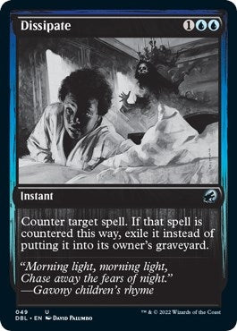 Dissipate (49) [DBL] - MTG Single