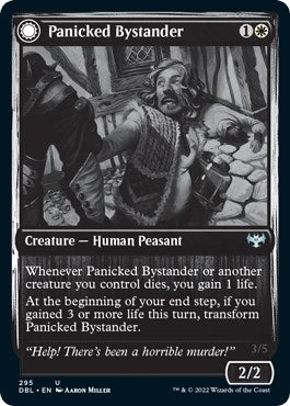 Panicked Bystander (295) [DBL] - MTG Single
