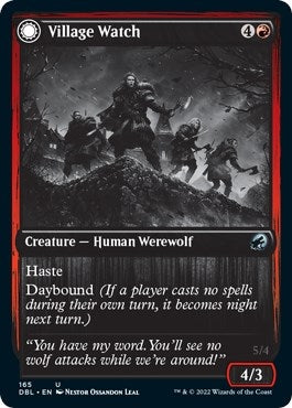 Village Watch (165) [DBL] - MTG Single