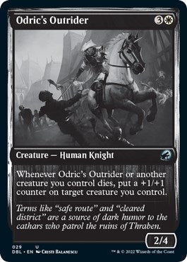 Odric’s Outrider (29) [DBL] - MTG Single