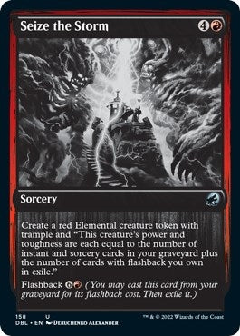Seize the Storm (158) [DBL] - MTG Single