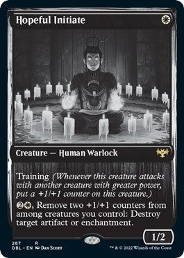 Hopeful Initiate (287) [DBL] - MTG Single