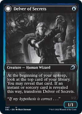 Delver of Secrets (47) [DBL] - MTG Single