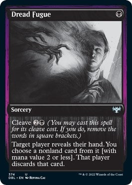 Dread Fugue (374) [DBL] - MTG Single