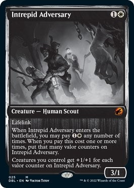 Intrepid Adversary (25) [DBL] - MTG Single