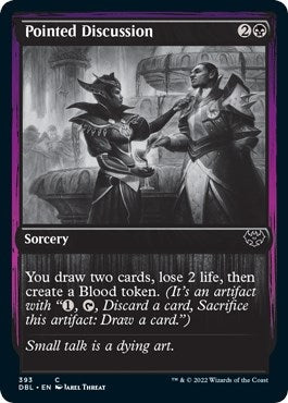 Pointed Discussion (393) [DBL] - MTG Single