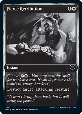 Fierce Retribution (280) [DBL] - MTG Single