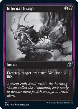 Infernal Grasp (107) [DBL] - MTG Single