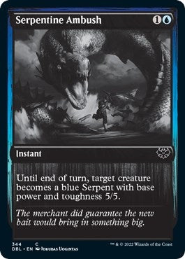 Serpentine Ambush (344) [DBL] - MTG Single