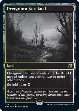 Overgrown Farmland (265) [DBL] - MTG Single
