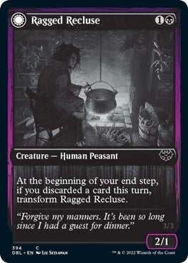 Ragged Recluse (394) [DBL] - MTG Single