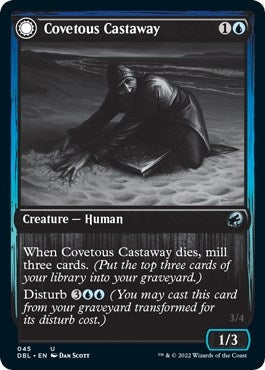 Covetous Castaway (45) [DBL] - MTG Single