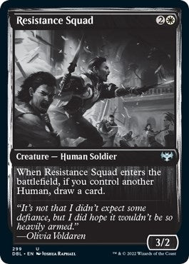 Resistance Squad (299) [DBL] - MTG Single