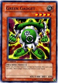 Green Gadget (10006) (SD10) - YuGiOh Single
