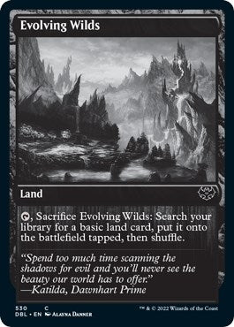 Evolving Wilds (530) (530) [DBL] - MTG Single